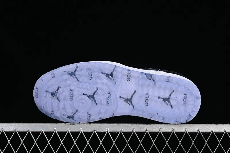 All categories Air Jordan Jordan series basketball shoes Air Jordan 1 Low G version pure original Air Jordan 1 Low Golf AJ1 Joe 1 new golf version laser patent leather black double hook FZ4159-100